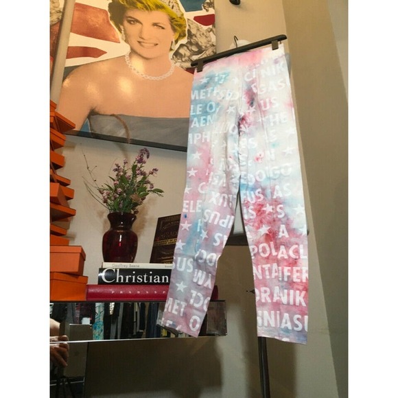 The People of the Labyrinths Tie Dye Leggings - Picture 7 of 10